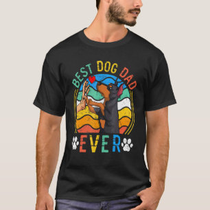 Herren Dobermann Bester Hund Papa Aller Hund T-Shirt