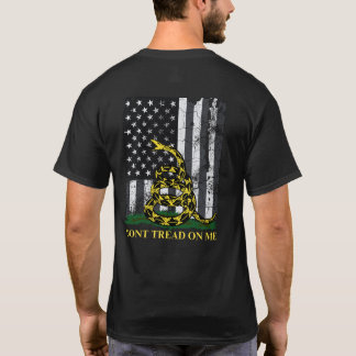 Herren DONT TREAD ON ME Gadsden Snake T-Shirt
