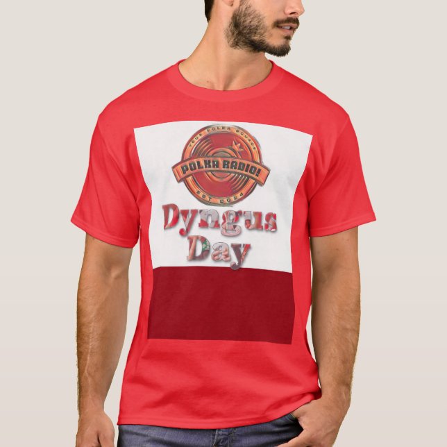 Herren Dyngus Day Polka Radio T-Shirt (Vorderseite)