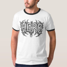 Herren Edgy HERO Streetwear-Shirt | Gothic Metal H