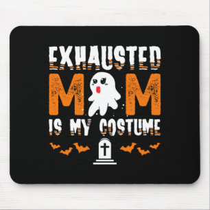 Herren Erschöpfte Mutter Kostüm Lustig Passend Mousepad