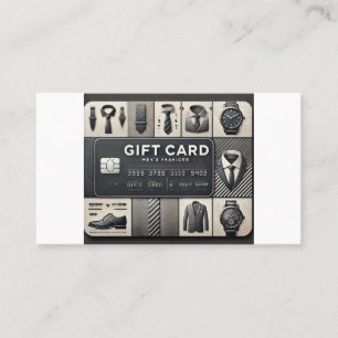Herren Fashion Store Geschenkkarte - Das perfekte  Visitenkarte