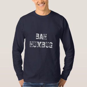 Herren-Feiertagshemd Bah Humbug T-Shirt