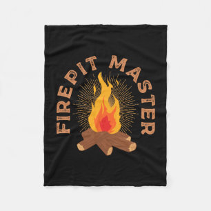 Herren-Feuerstelle Meister Camping Lagerfeuer Camp Fleecedecke