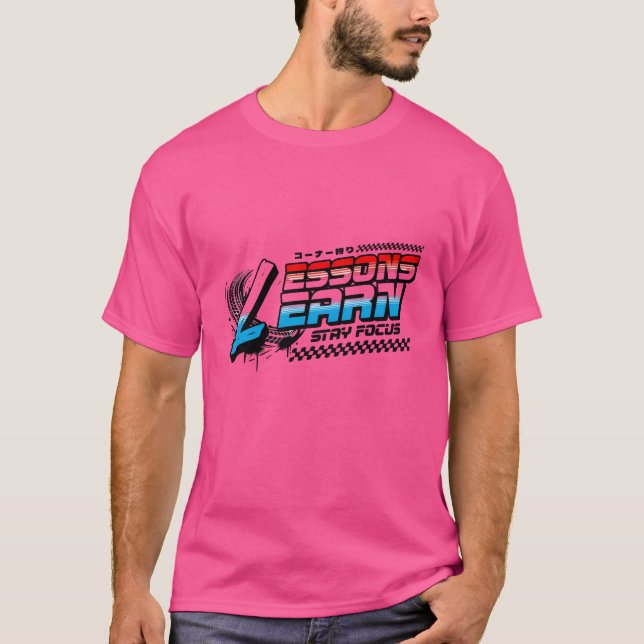 HERREN FOKUS LERNEN T-SHIRT (Vorderseite)
