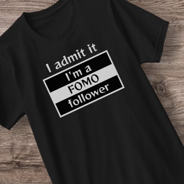 Herren-FOMO-Follower T-Shirt (Von Creator hochgeladen)