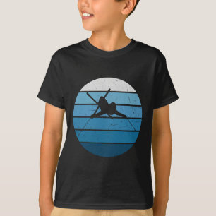 Herren-Freestyle-Skifahren Wintersport Ski  T-Shirt