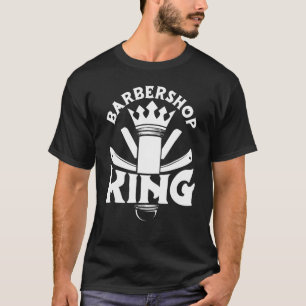 Herren Friseursalon Haarschnitt Bart Coiffeur Bar T-Shirt