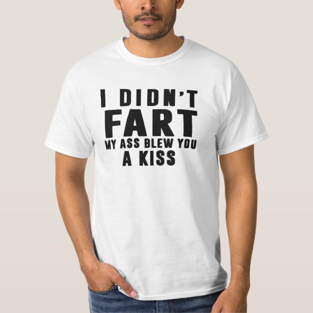 Herren Funny Playful Pattern Sommer Lässig T-Shirt (Vorderseite)
