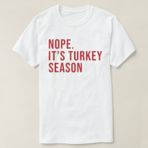 Herren Funny Türkei Jagd Shirt