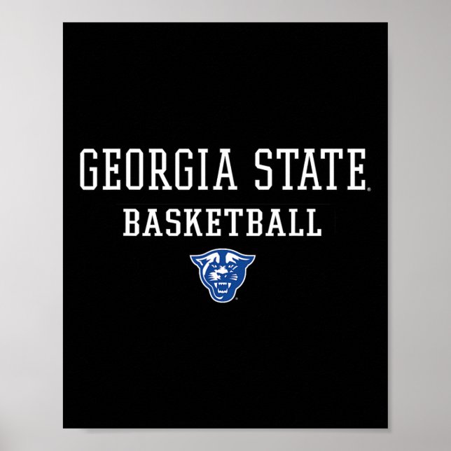 Herren Georgia State R Icon Sketll - Panthers  Poster (Vorne)