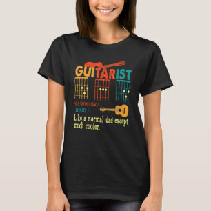Herren Gitarrist D A D Akkord wie ein normaler Vat T-Shirt