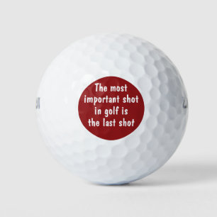 Herren Golf Phrase Golf Balls Golfball