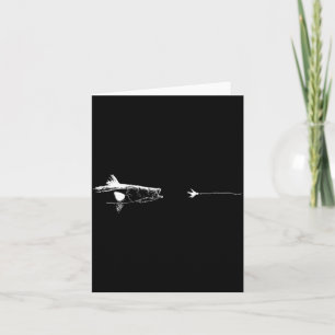 Herren Grafik Fly-Fishing-Haken Linie - Fisch Snoo Karte