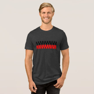 Herren Grafik Tri-Blend Shirt