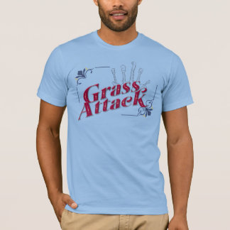 Herren Grass Attack Kurzarm T-Shirt