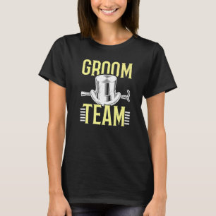 Herren Groom Team Trauzeuge Junggesellenabschied J T-Shirt