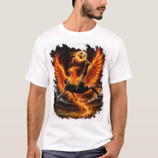 Herren-Halbärmel-T-Shirt Fußball- und Männer-Desig T-Shirt