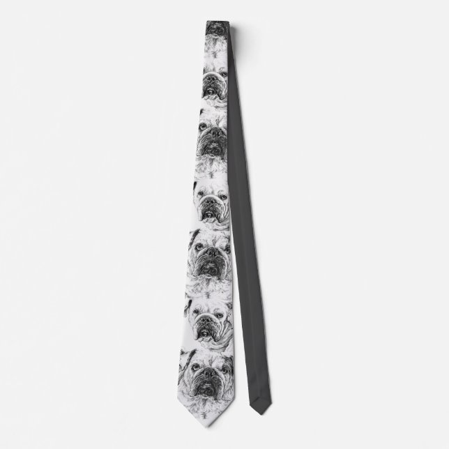 Herren-Halsband BALD DIVAS Krawatte (Vorderseite)