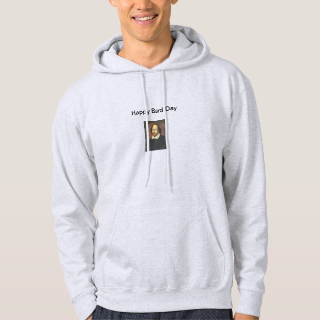 Herren Happy Bard Day Hoodie (Vorderseite)