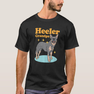 Herren Heeler Opa Australian Cattle Dog Heeler T-Shirt