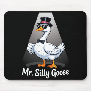 Herren Herr verrückte Gans wird locker Brücke zu s Mousepad
