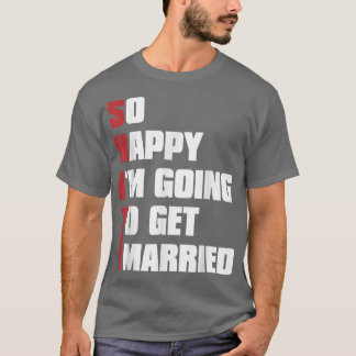 Herren Herren Sarkastischer Junggesellenabschied S T-Shirt