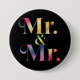 Herren & Herren Schwule Junggesellenparty Schwule  Button