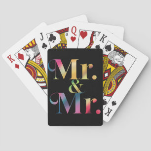 Herren & Herren Schwule Junggesellenparty Schwule Spielkarten