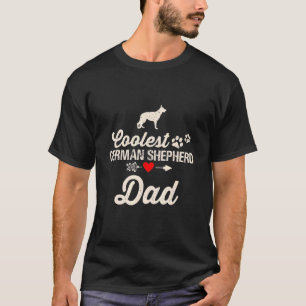 Herren Hund Papa Coolster Deutscher Schäferhund Pa T-Shirt