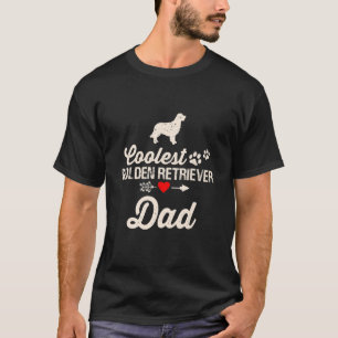Herren Hund Papa Coolster Golden Retriever Vater H T-Shirt