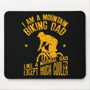 Herren Ich Bin Ein Mountainbike-Vater Lustiges Des Mousepad
