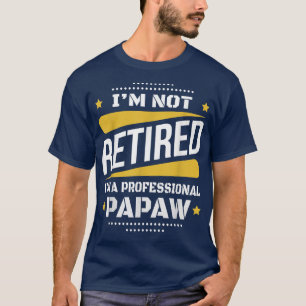 Herren Ich bin nicht im Ruhestand Professioneller T-Shirt