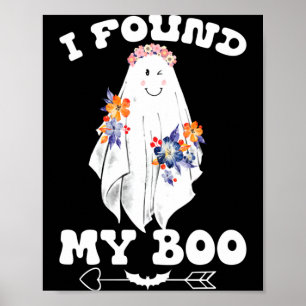 Herren Ich habe Boo gefunden Boo gefunden Boo Lust Poster