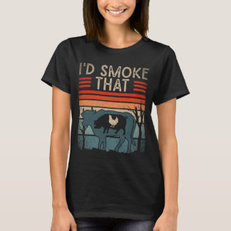 Herren-ID-Rauch - Barbecue - BBQ-Performance T-Shirt