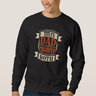 Herren Ingenieur Vater und Beruf Ingenieur Vater Sweatshirt