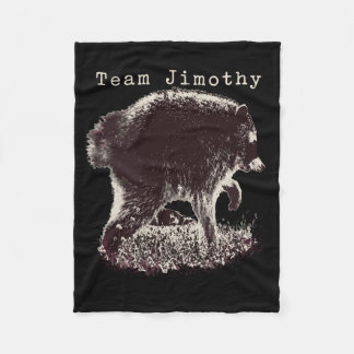 Herren Jimothy Waschbär Lustiger Müll Panda Team Fleecedecke