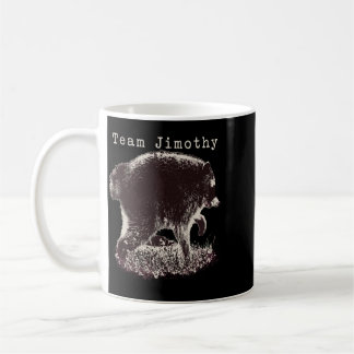 Herren Jimothy Waschbär Lustiger Müll Panda Team Kaffeetasse
