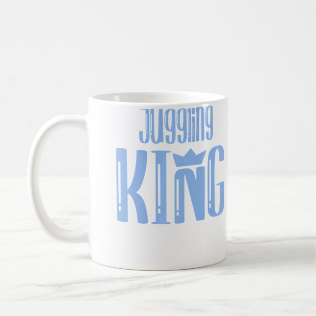 Herren Jonglierkönig Kaffeetasse (Links)