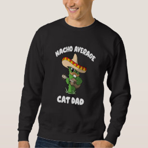 Herren Katzen-Vater-Witz Humor Nicht der durchschn Sweatshirt