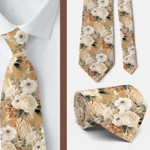 Herren Krawatte   Blumen Hochzeits- und Event Kraw