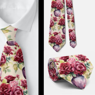 Herren Krawatte   Blumenhalsband für Hochzeit & Ev