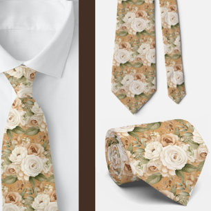 Herren Krawatte   Blumenhalsband für Hochzeit & Ev