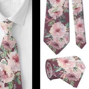 Herren Krawatte   Blumenhalsband für Hochzeit und 