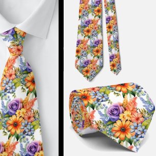 Herren Krawatte   Blumenhalsband für Hochzeit und 