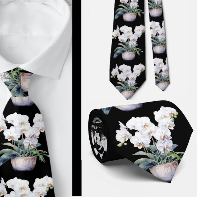 Herren Krawatte | Blumenhalsband für Hochzeit und  (Von Creator hochgeladen)