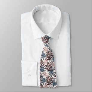 Herren Krawatte Tropical Palms