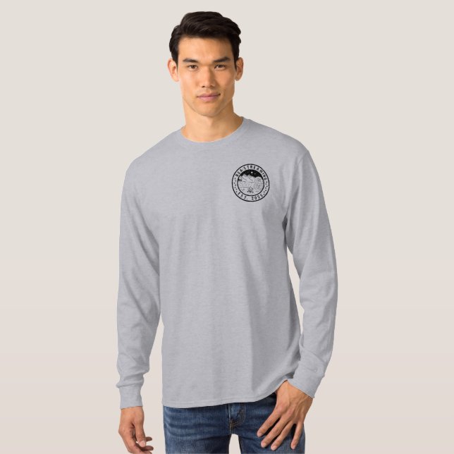 Herren Langarm T-Shirt Logos Bea-Streaming (Vorne ganz)