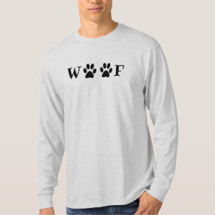 Herren-Langschläfer-Hundeshirt T-Shirt