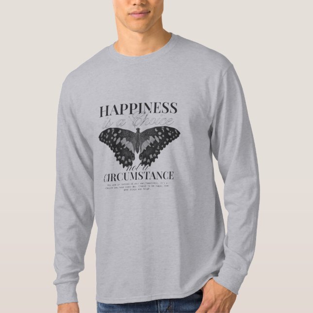 Herren-Langschläfer-T - Shirt (Vorderseite)